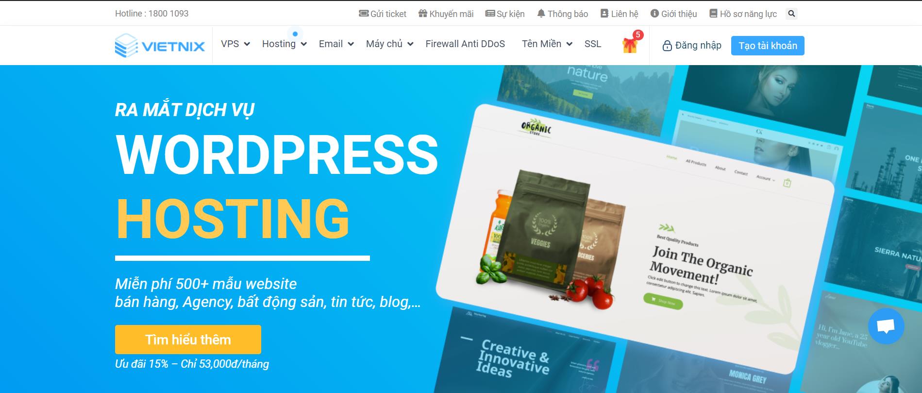 Review Vietnix – Nhà cung cấp hosting tốc độ cao?
